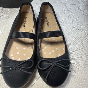 Toddler Size 7 Cat &‎ Jack Black Mary Jane Flats